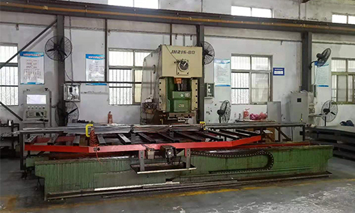 数控深喉颈冲网机